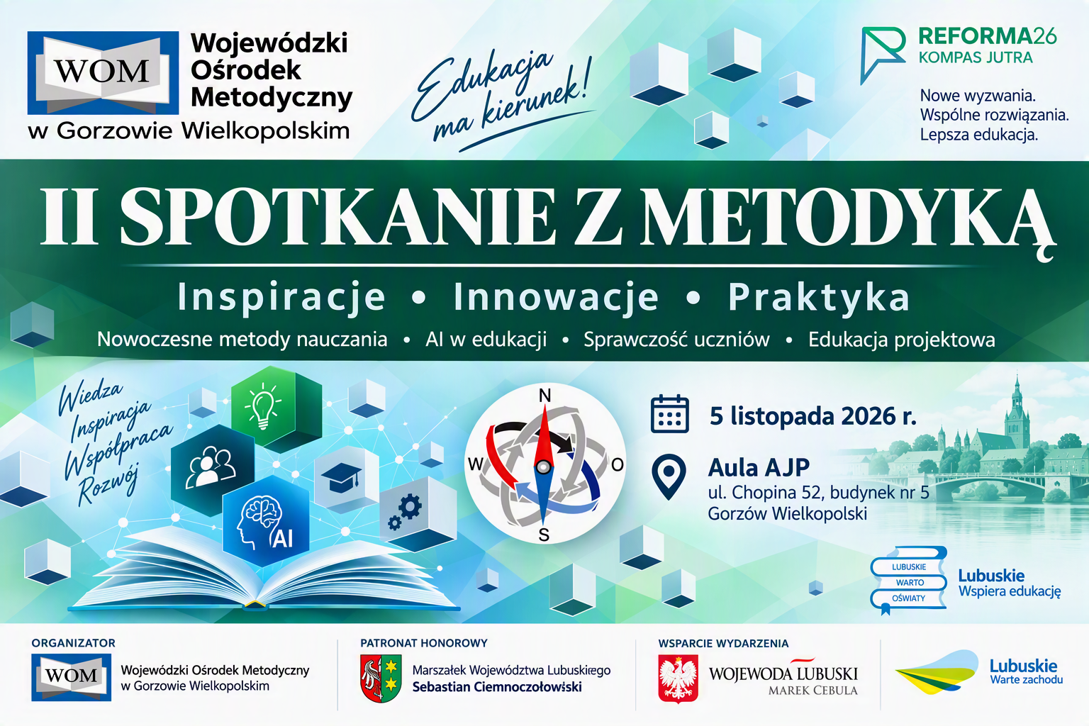II Spotkanie z Metodyką - inspiracje i konkretne rozwiązania dla współczesnej edukacji