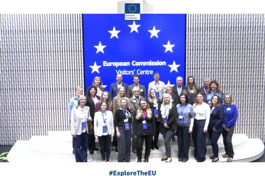 Wizyta studyjna w Komisji Europejskiej w Brukseli