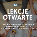 Zaproszenie na lekcje otwarte doradców metodycznych