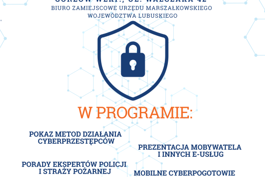 Zaproszenie na spotkanie. Cyber Lubuszanie - świadomi w necie 2.